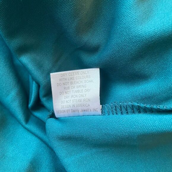 Dainty Jewells Graceful in Lace Jade Modest Dark Green Lace Fit and Flare Dress - Picture 13 of 13